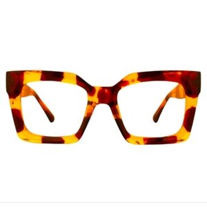 Vooglam Pacheco Chunky Tortoise Shell Square Eyeglasses Frames